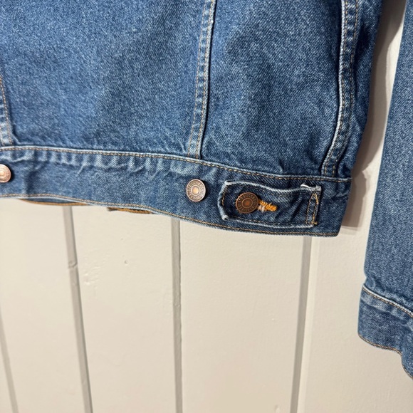 Vtg 90's Men's Levi's 70516-0216 Blue Denim Type Ill Trucker Jacket small USA - Picture 14 of 16